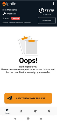 Create Ticket Screen